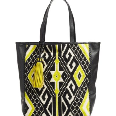 REBECCA MINKOFF | x FEED Woven Tote Bag