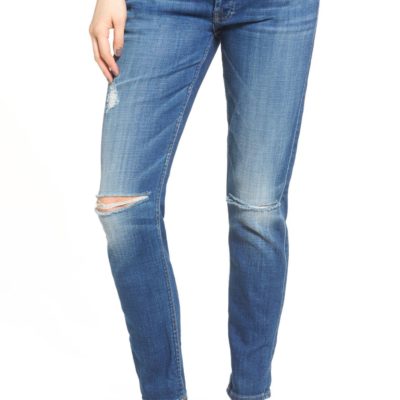 7 For All Mankind® | Josefina Distressed Boyfriend Jeans