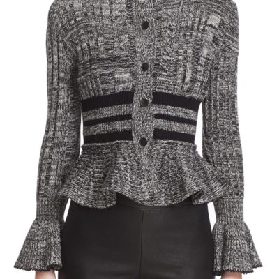 ALEXANDER MCQUEEN | Ruffle Cardigan