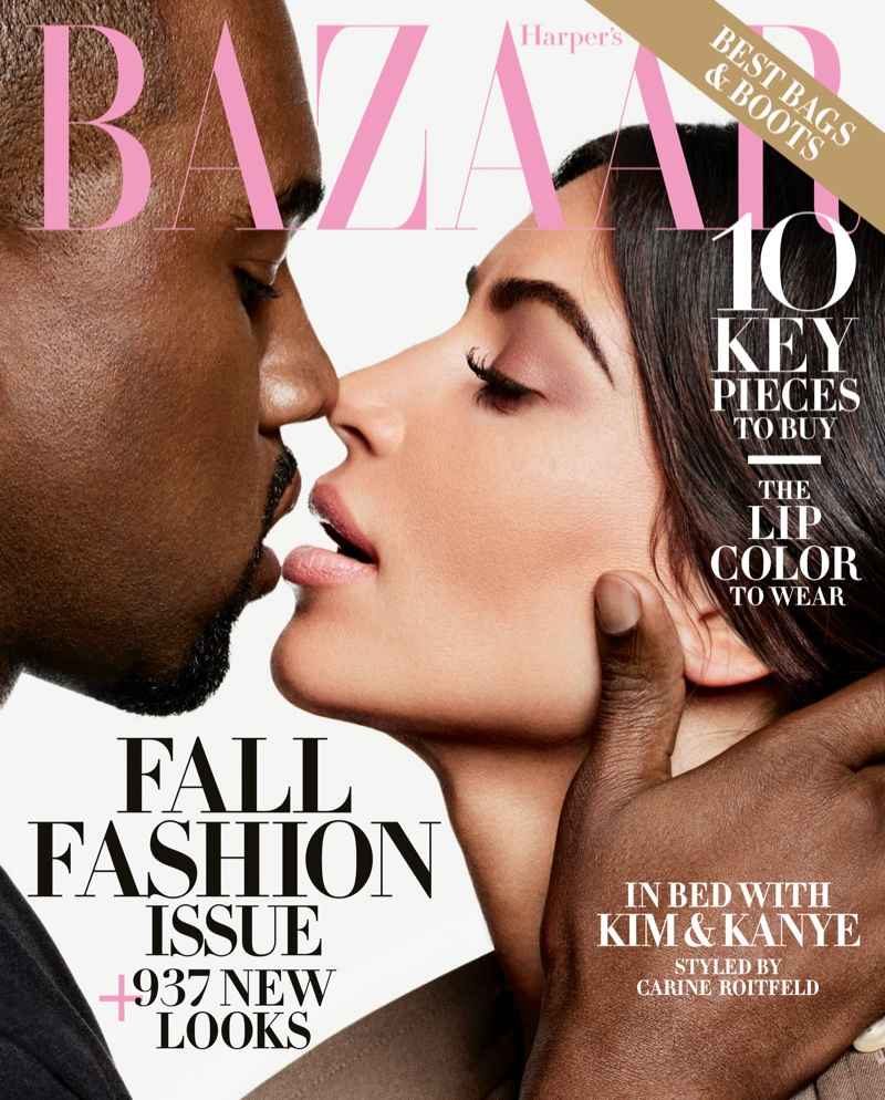 The Wests for 'Harper's Bazaar.' Photo: Karl Lagerfield