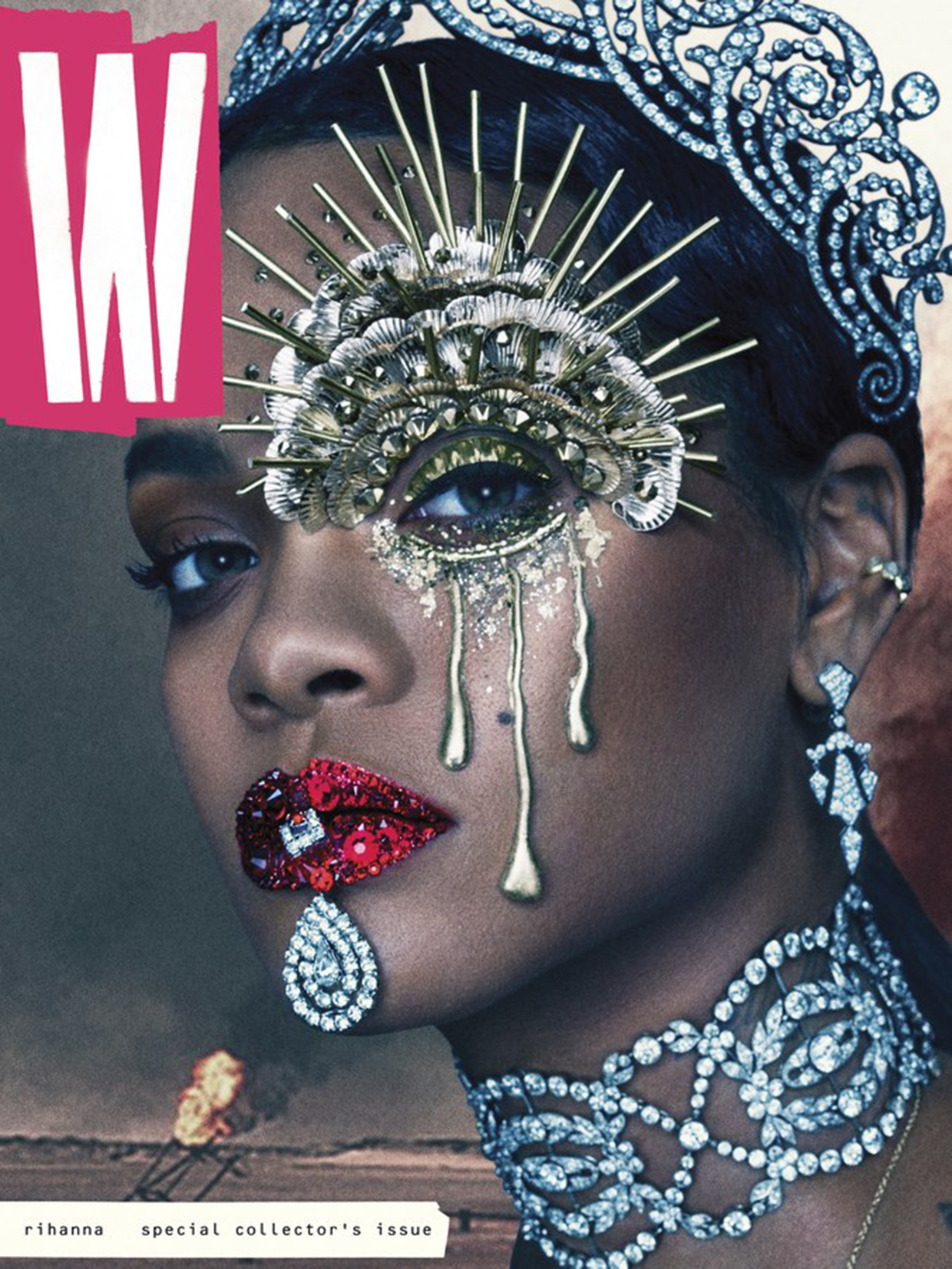 Rihanna for 'W Magazine.' Photo: Steven Klein