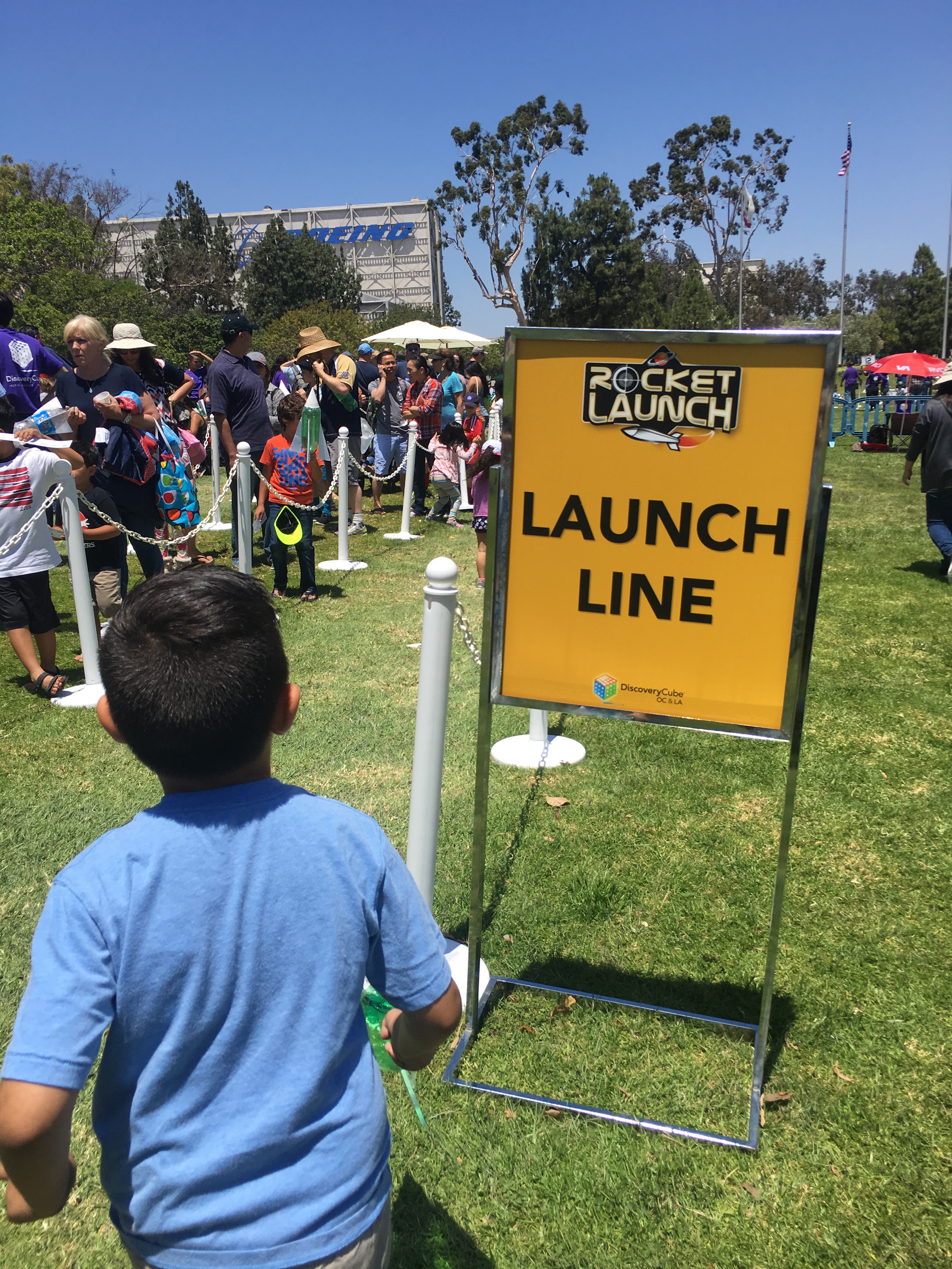 Noah ready to launch his rocket